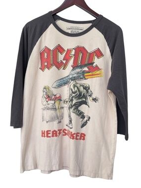 AC/DC WORLD TOUR 88 LONG SLEEVE SHIRT UNISEX SIZE LARGE Live Nation
